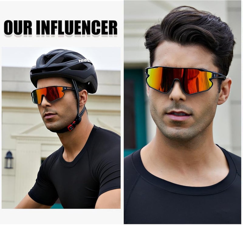 Duco Sports Polarized Sunglasses for Men Women Running Sunglasses Fishing Cycling Baseball Glasses UV400 Protection DC0023 - Image 2